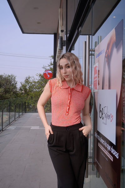 Body a rayas sin mangas - Be Fashion Store