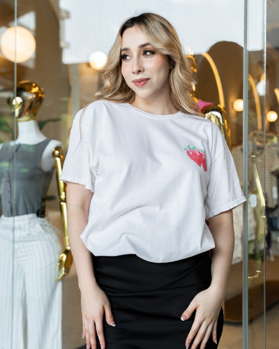 Camiseta estampada enjoy good days - Be Fashion Store