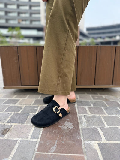 Mules suecos estilo birkenstock zapato - Be Fashion Store