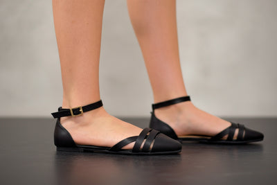 Zapatillas Eureca Negras Piso - Be Fashion Store